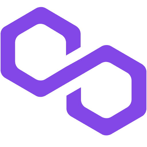 Polygon cryptocurrency logo